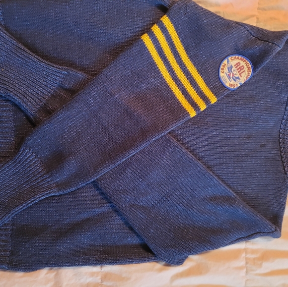 Ralph Lauren RRL Varsity Sweater Jacket - Picture 8 of 8